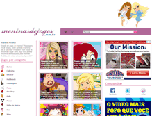 Tablet Screenshot of meninasdejogos.com.br